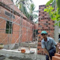 Paysages Humains Les maisons de Ben Tre